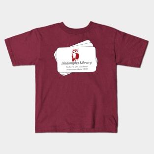 Skidompha Library Card Kids T-Shirt